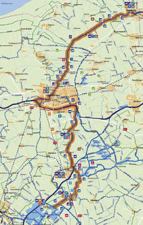 Staandemastroute
